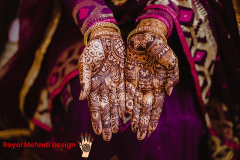 Modern Royal Front Hand Mehndi Designs