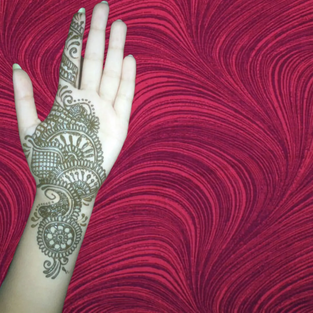 Modern Royal Front Hand Mehndi Design Gallery