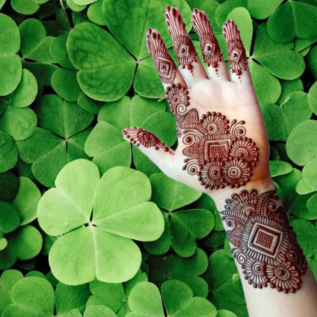 Modern Royal Front Hand Mehndi Design Gallery