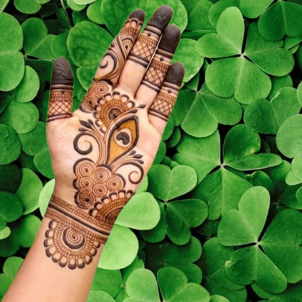 Modern Royal Front Hand Mehndi Design Gallery