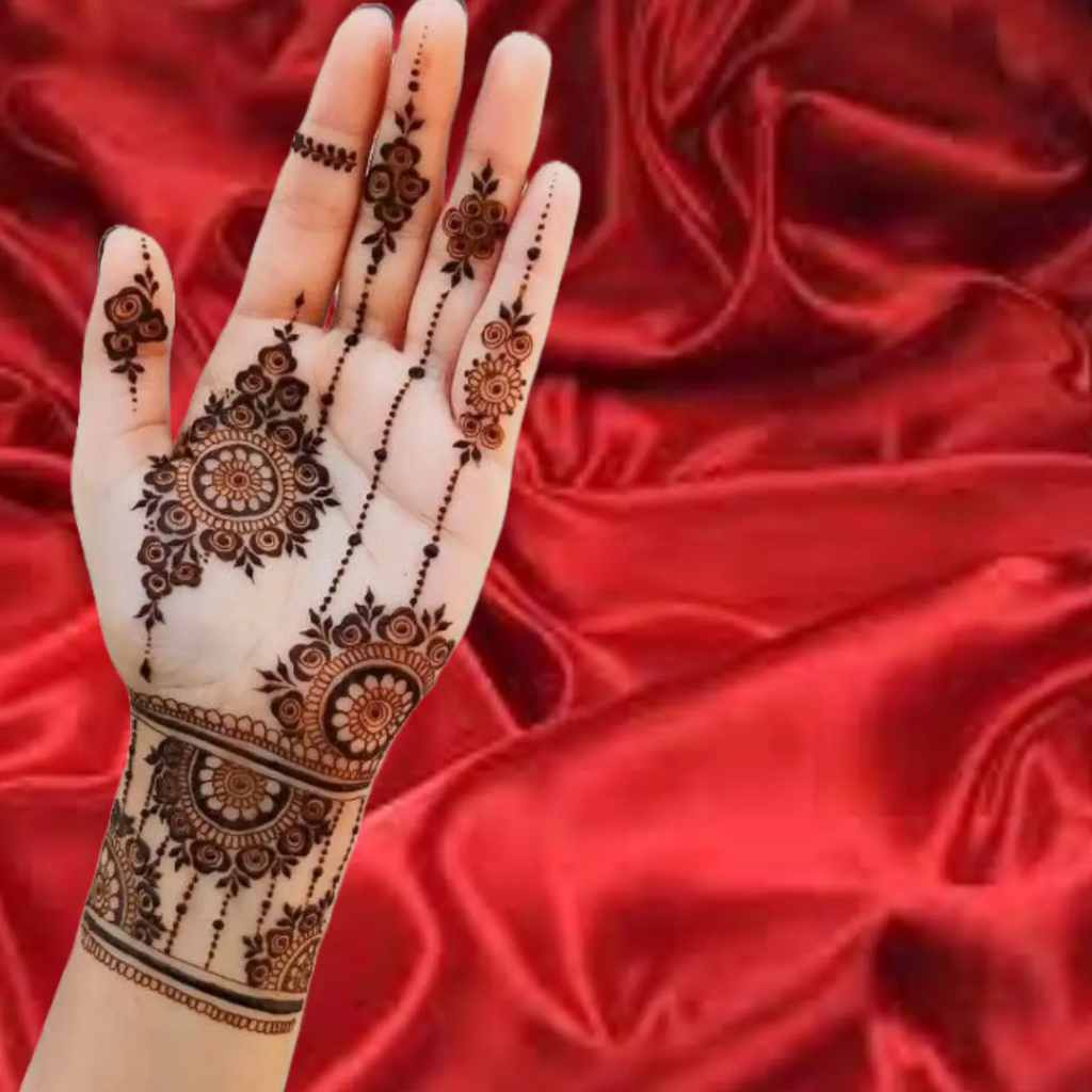 Modern Royal Front Hand Mehndi Design Gallery