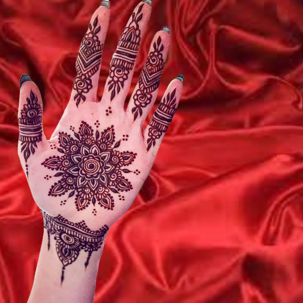 Modern Royal Front Hand Mehndi Design Gallery