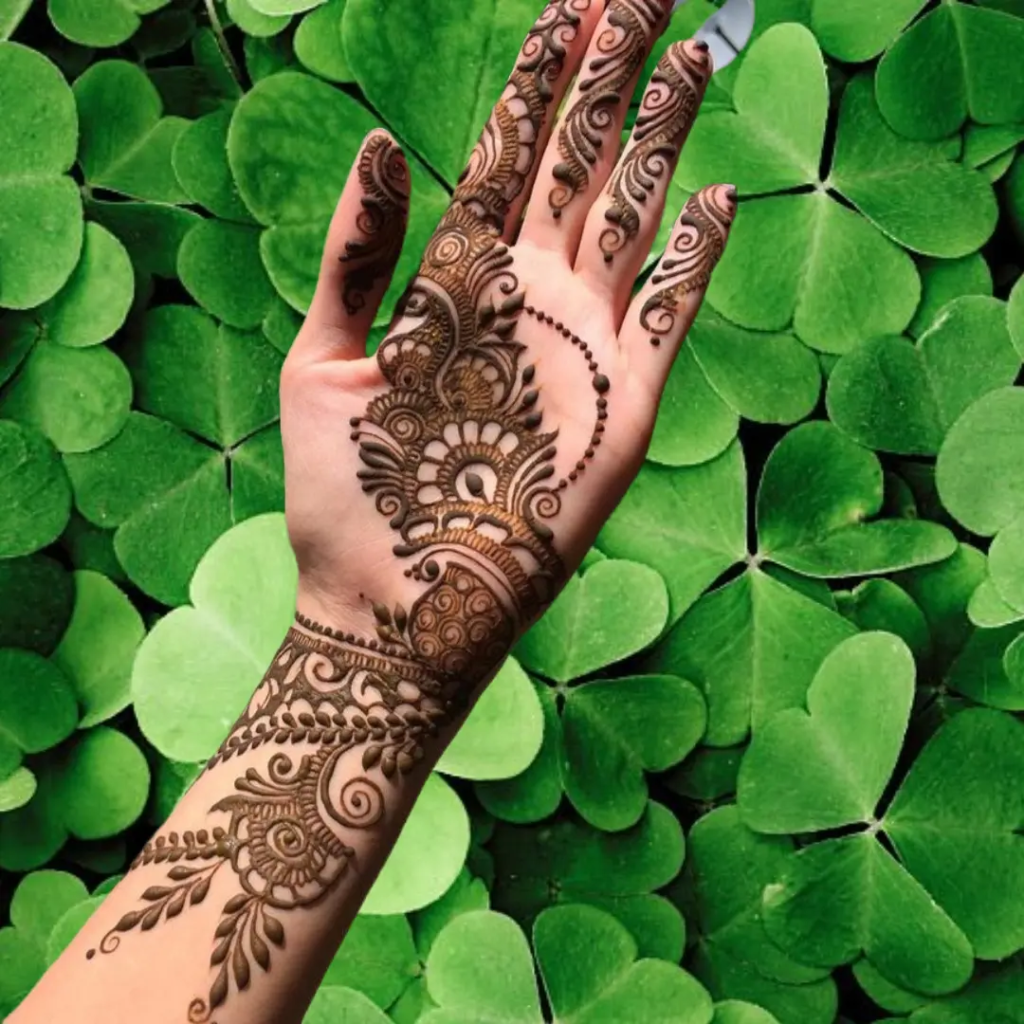 Modern Royal Front Hand Mehndi Design Gallery