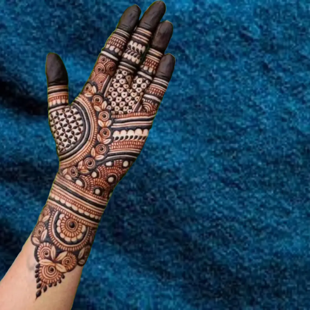 Modern Royal Front Hand Mehndi Design Gallery