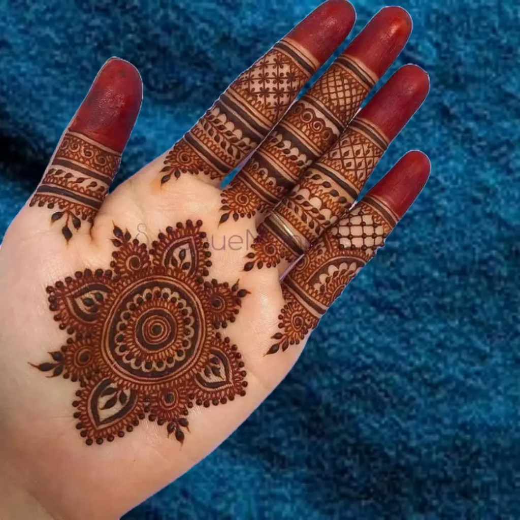 Modern Royal Front Hand Mehndi Design Gallery