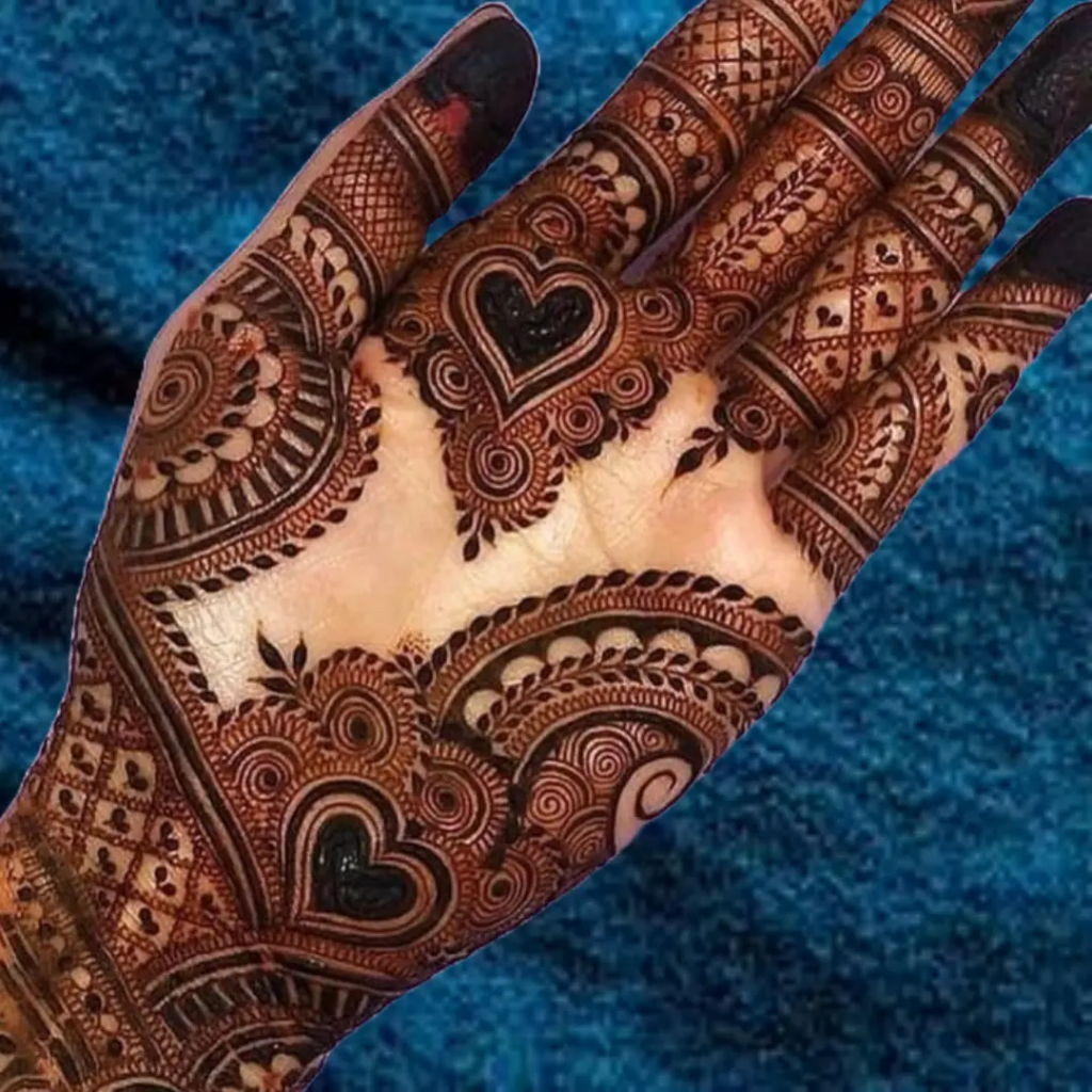 Modern Royal Front Hand Mehndi Design Gallery