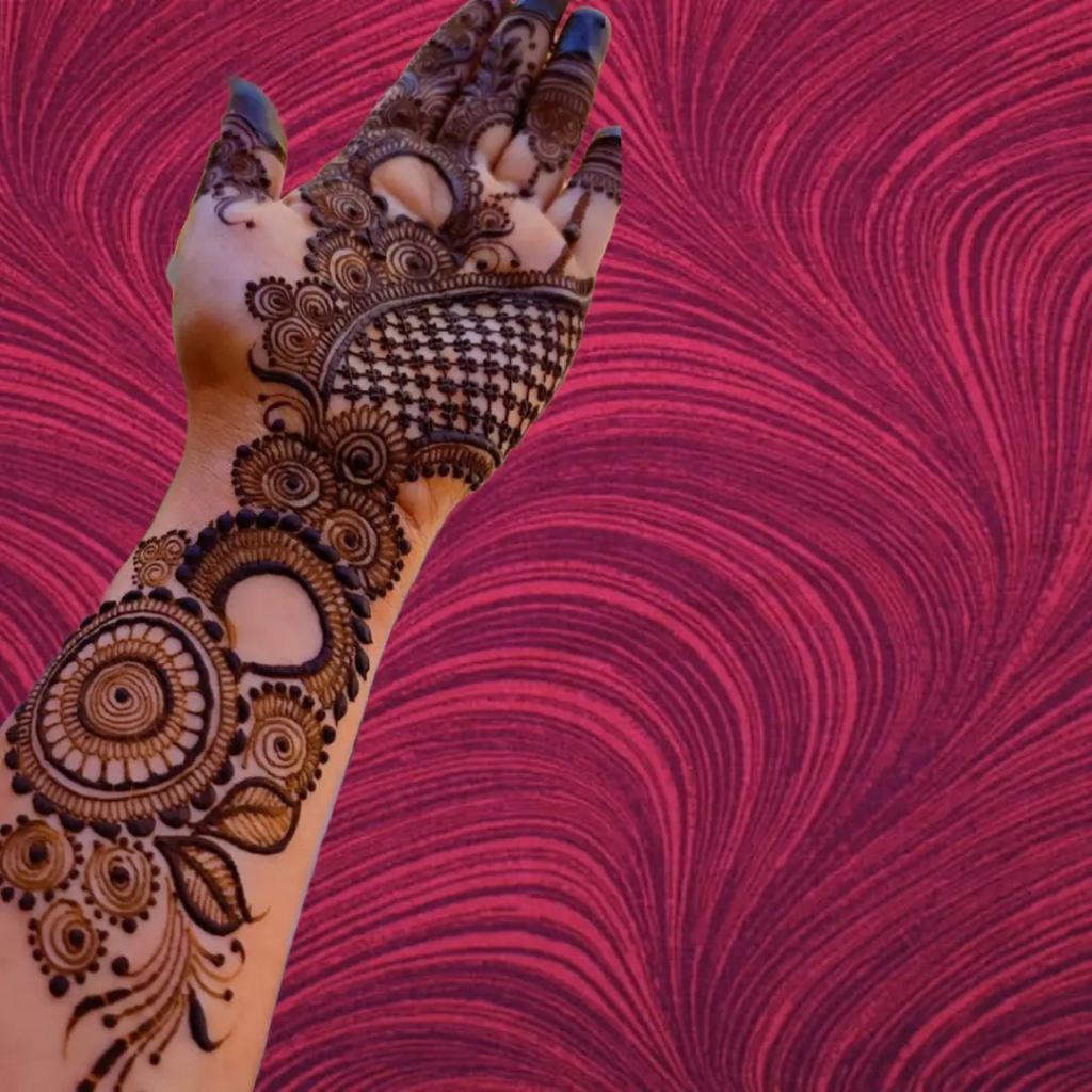 Modern Royal Front Hand Mehndi Design Gallery