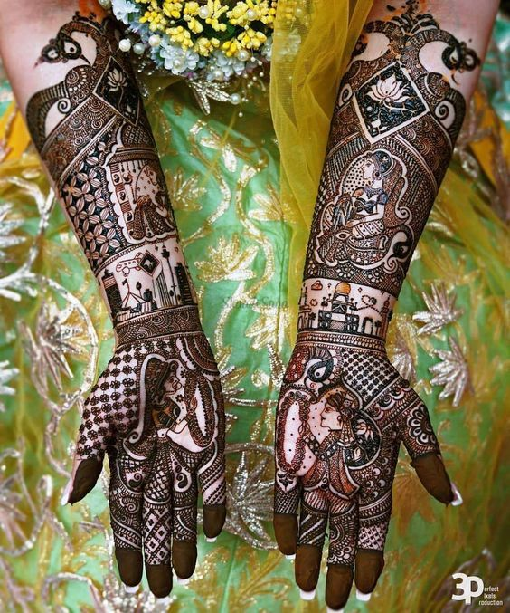 Modern Royal Front Hand Mehndi Design Gallery