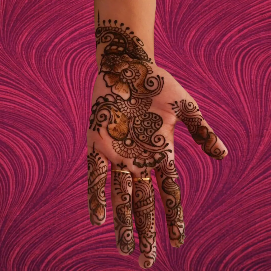 Modern Royal Front Hand Mehndi Design Gallery