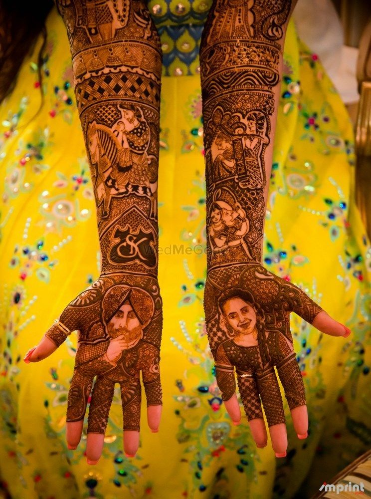 Modern Royal Front Hand Mehndi Design Gallery