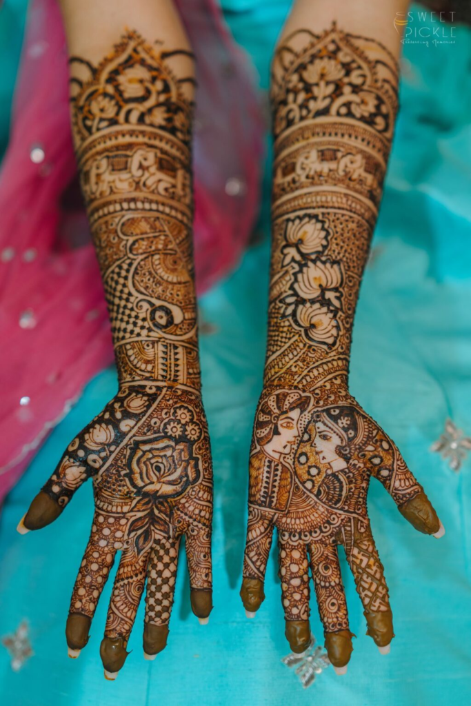 Modern Royal Front Hand Mehndi Design Gallery