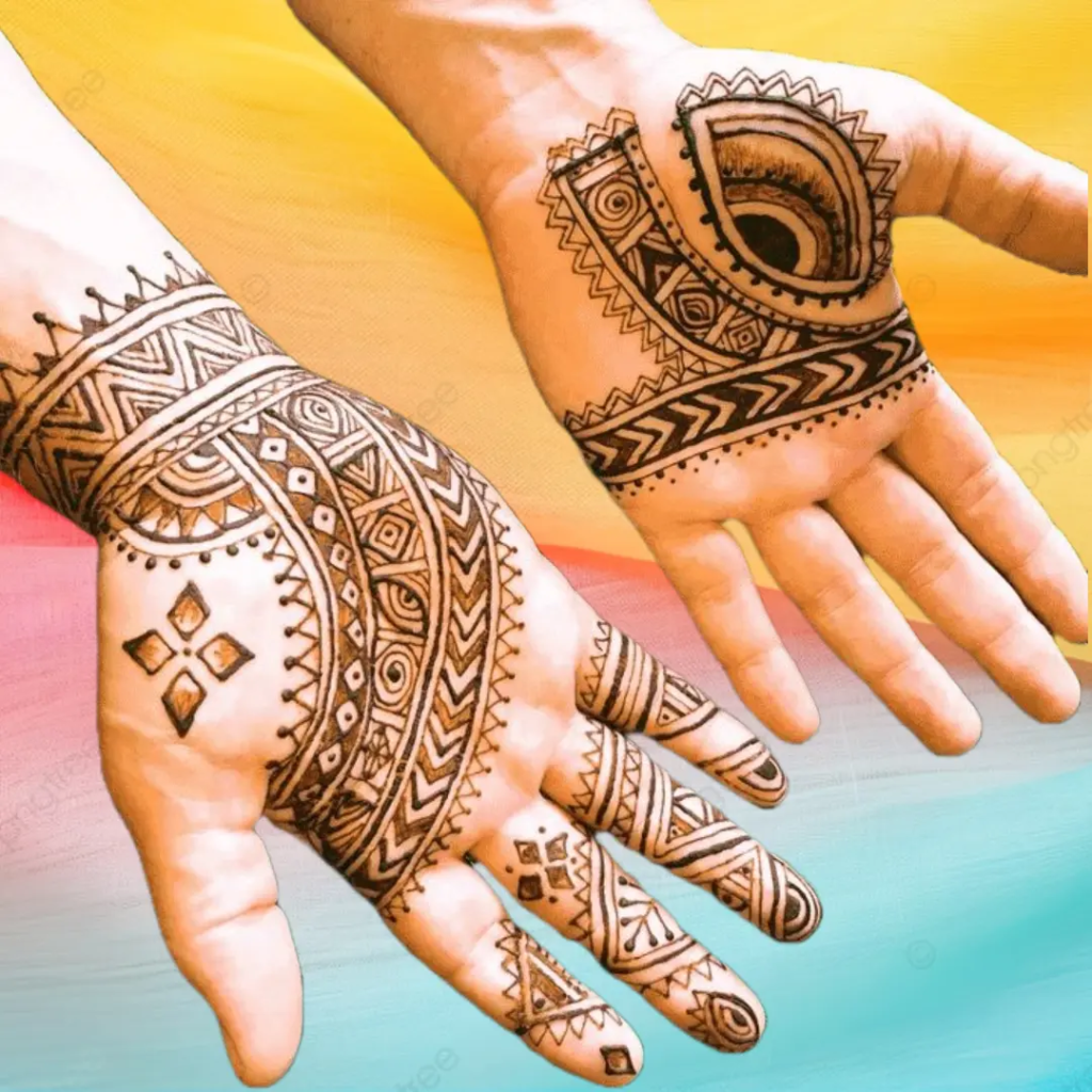 Modern Royal Front Hand Mehndi Design Gallery