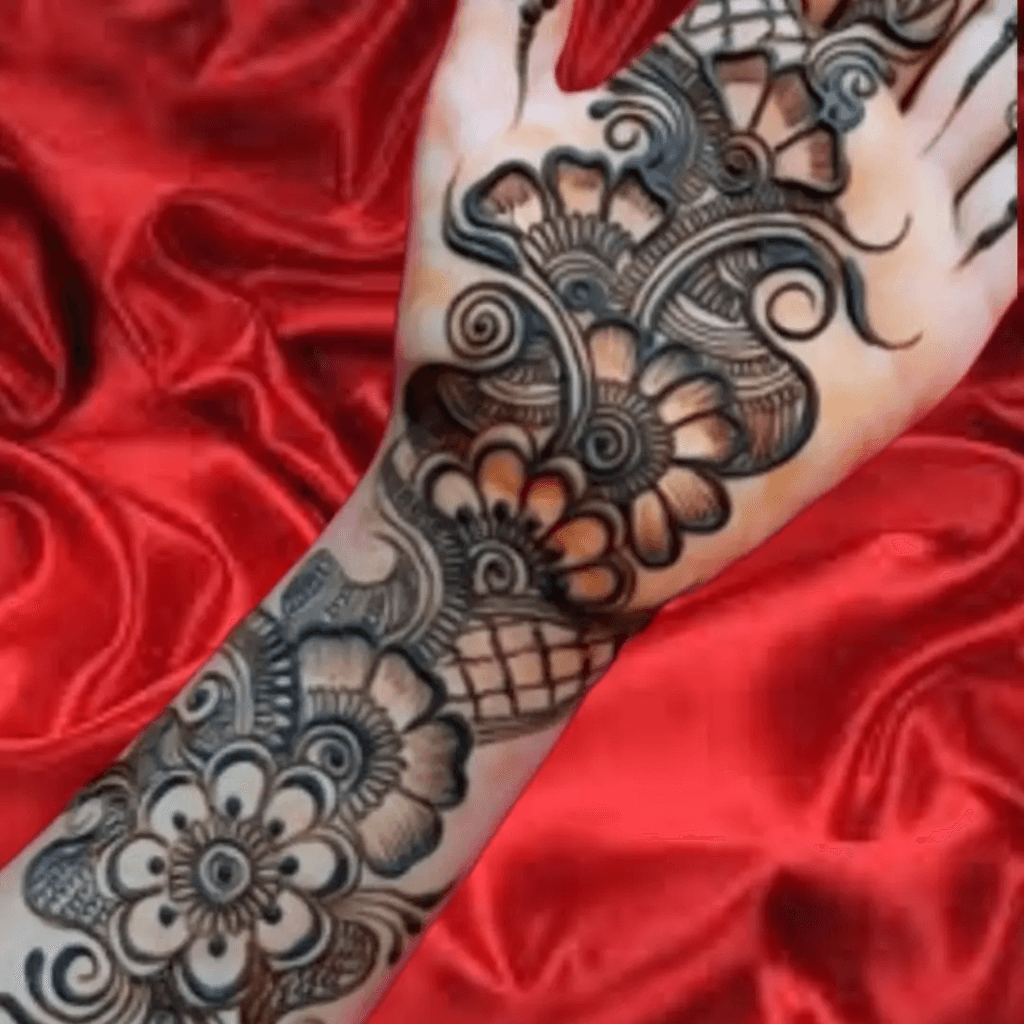 Modern Royal Front Hand Mehndi Design Gallery