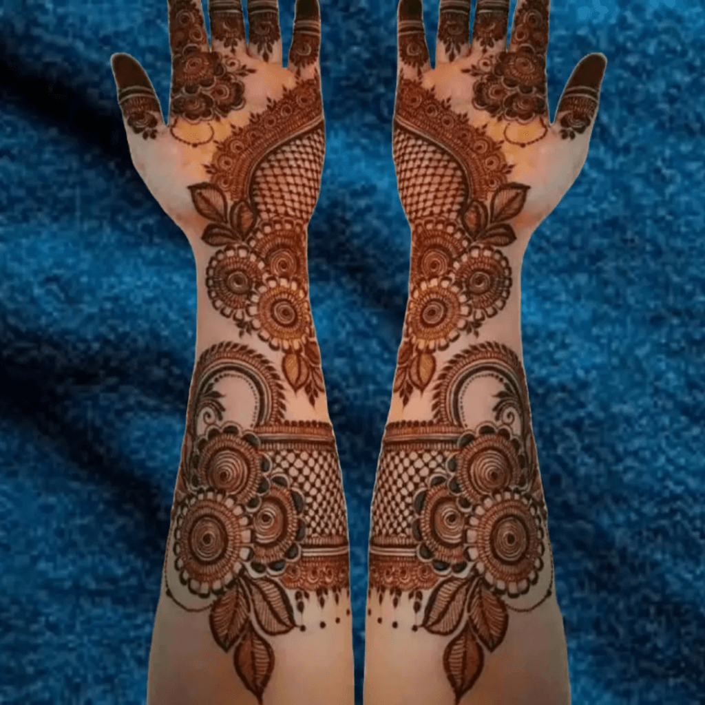 Modern Royal Front Hand Mehndi Design Gallery