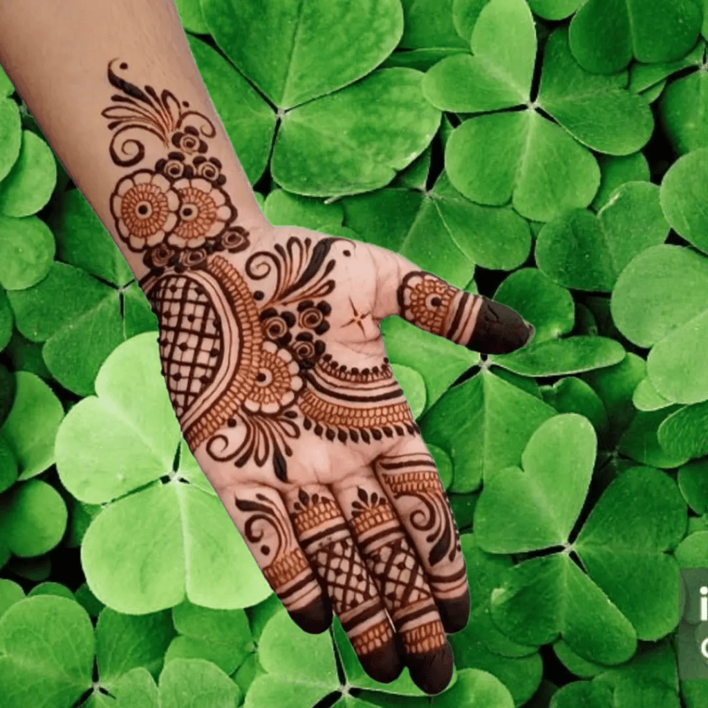 Modern Royal Front Hand Mehndi Design Gallery