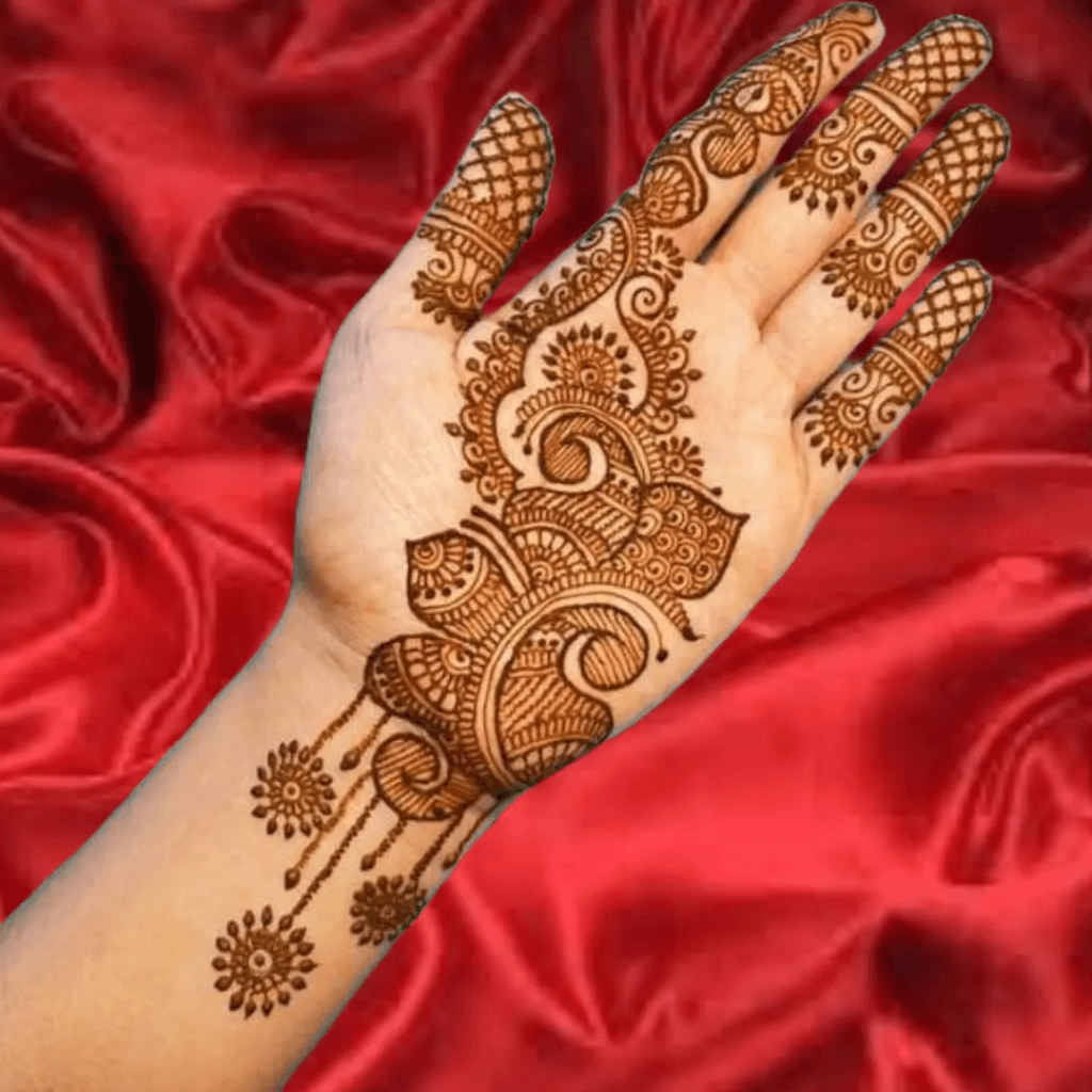 Modern Royal Front Hand Mehndi Design Gallery