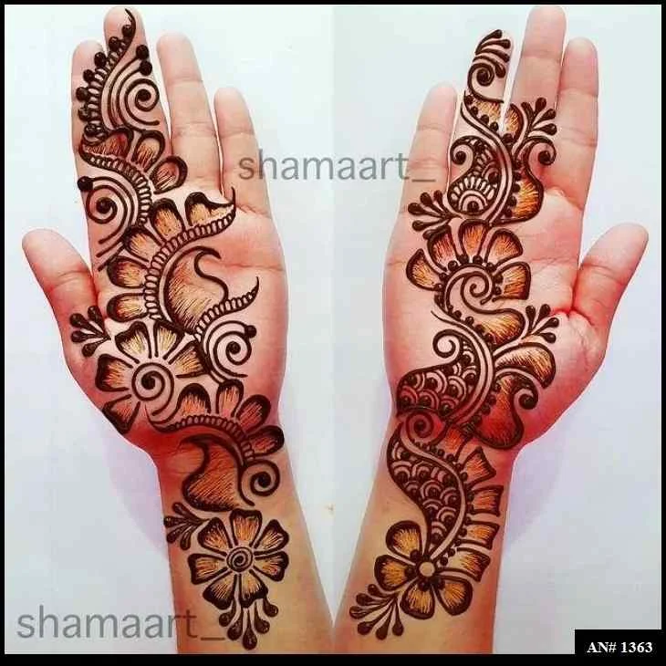 170+ Best Simple & Unique Arabic Mehndi Designs