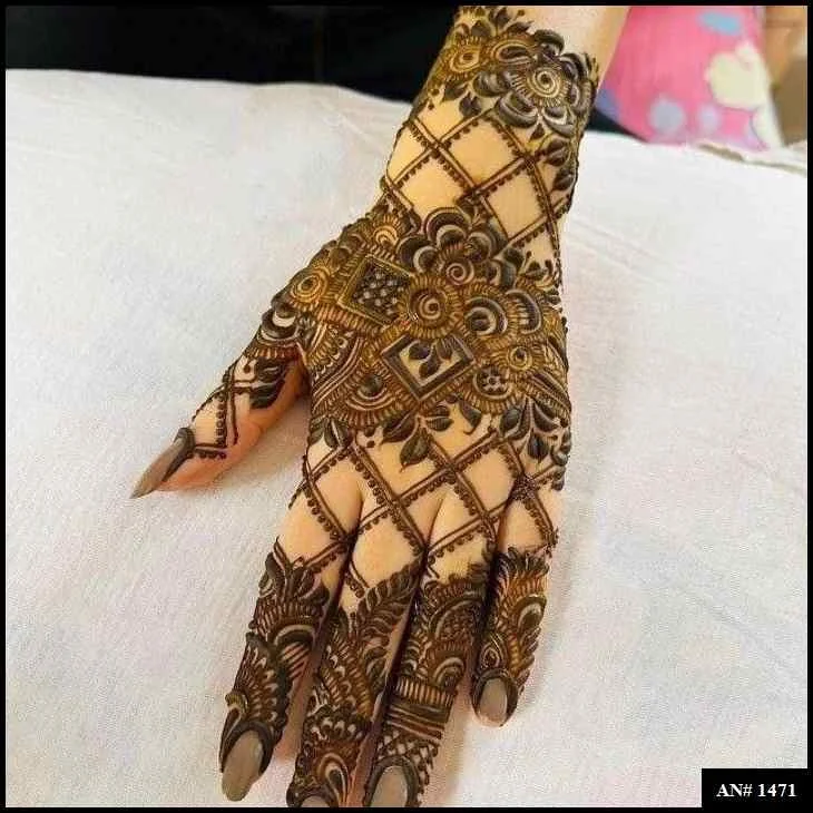 153+ Simple Flower Mehndi Design For Wedding Season