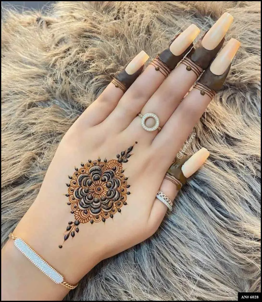 153+ Simple Flower Mehndi Design For Wedding Season