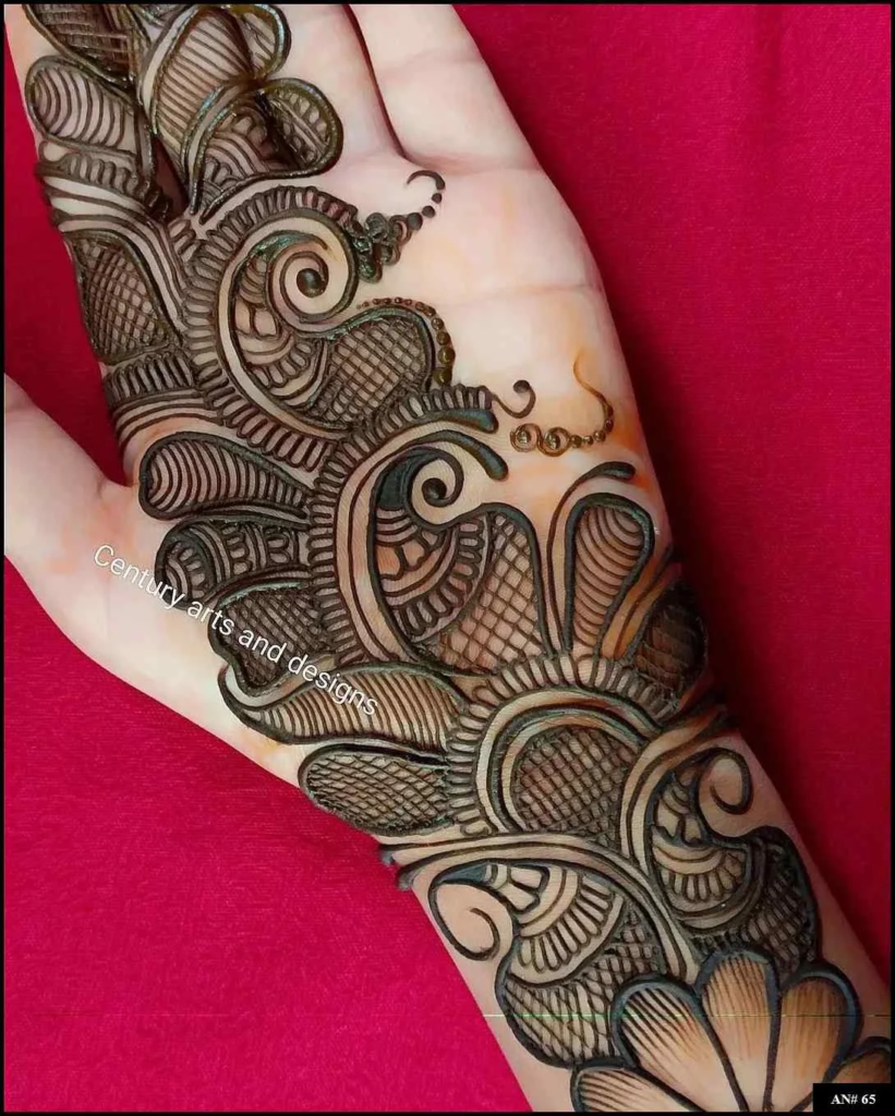 153+ Simple Flower Mehndi Design For Wedding Season