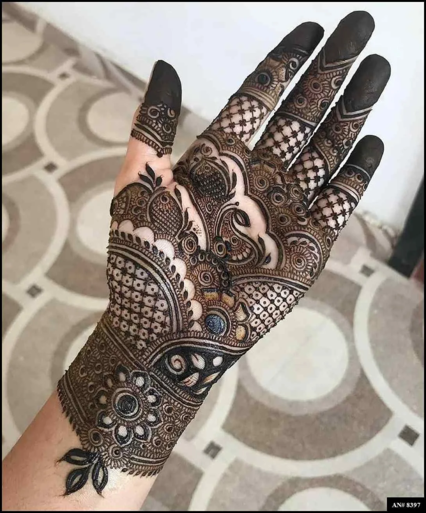 153+ Simple Flower Mehndi Design For Wedding Season