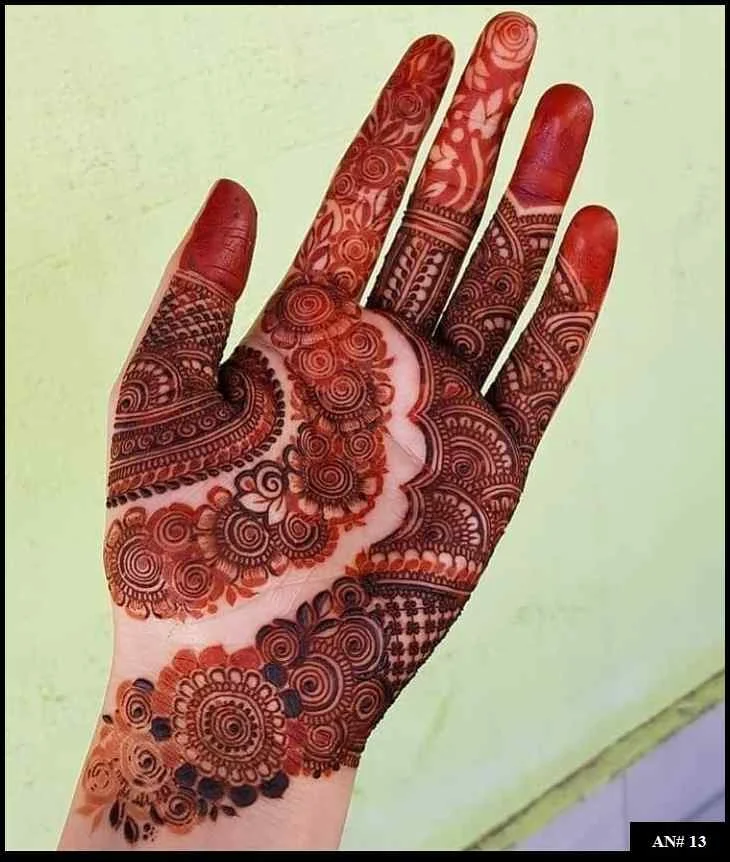 153+ Simple Flower Mehndi Design For Wedding Season