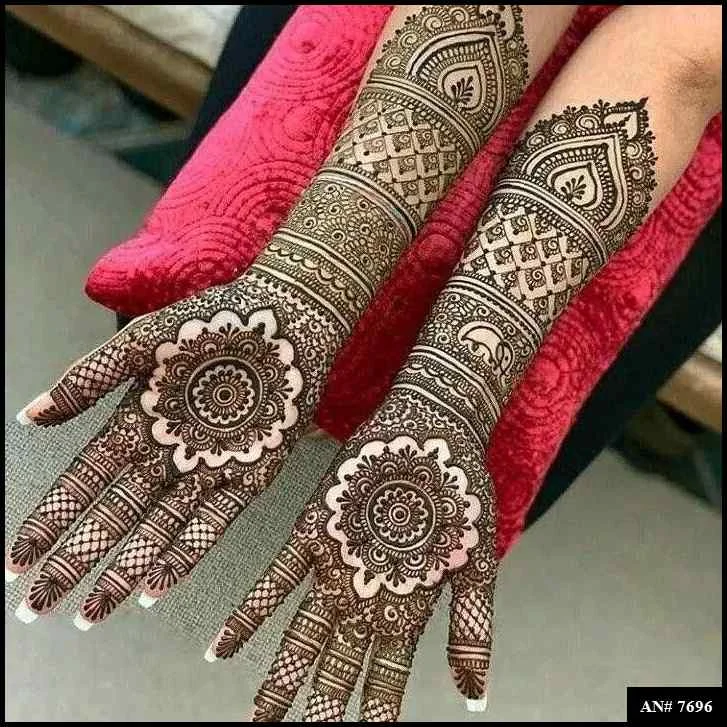 153+ Simple Flower Mehndi Design For Wedding Season