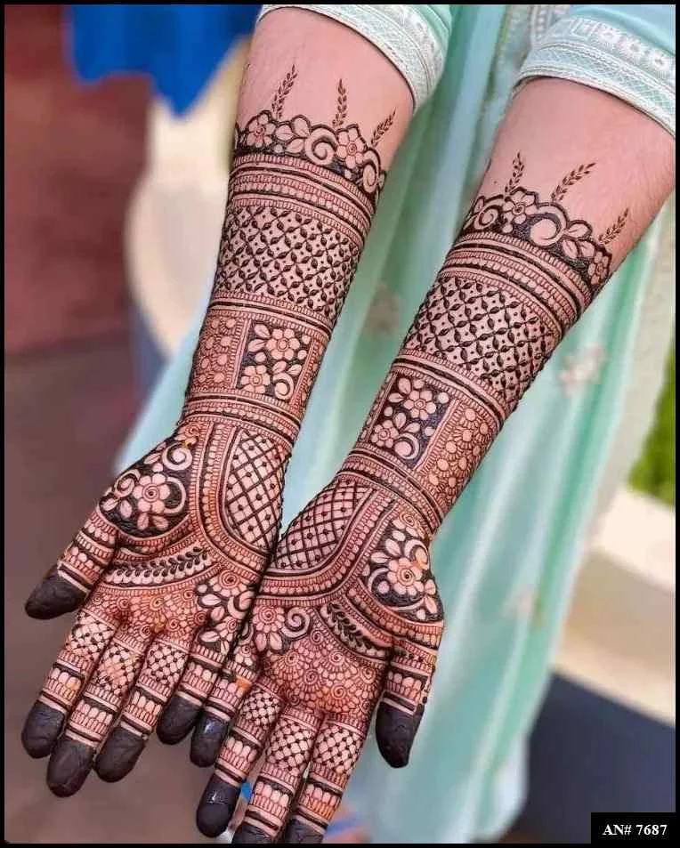 153+ Simple Flower Mehndi Design For Wedding Season