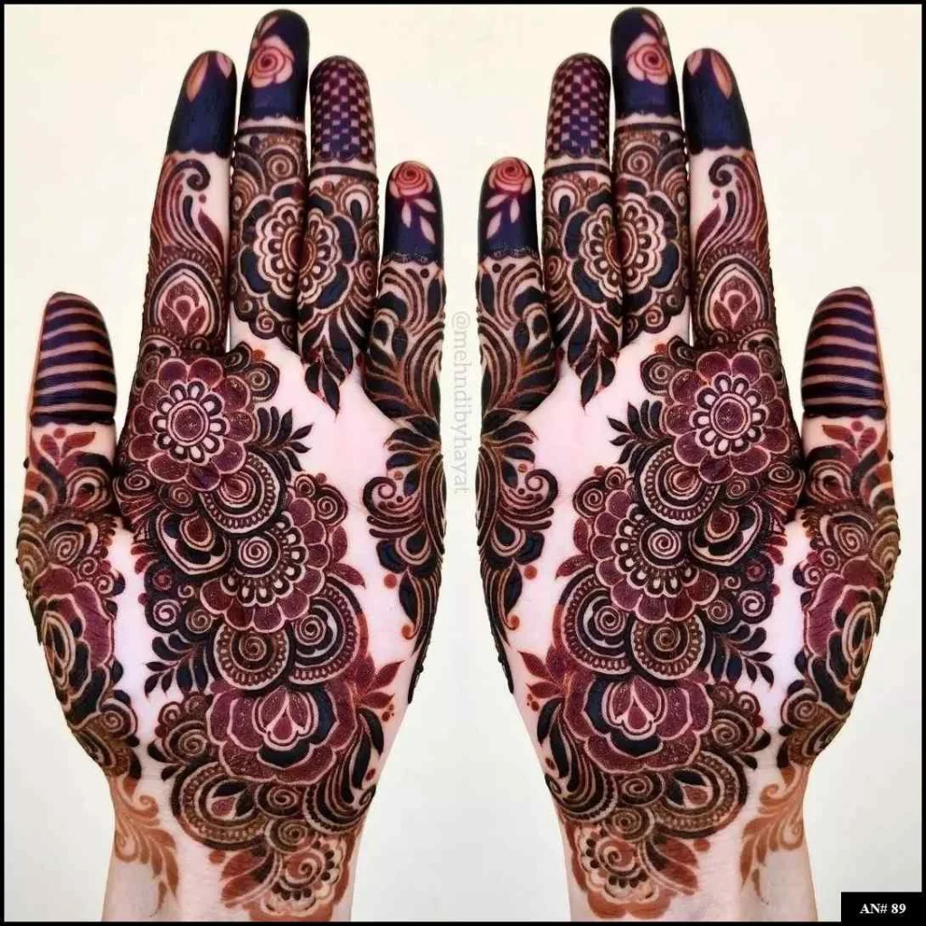 153+ Simple Flower Mehndi Design For Wedding Season