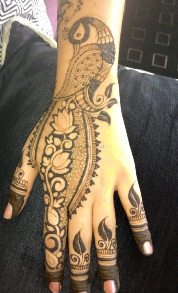 Peacock Mehndi Design