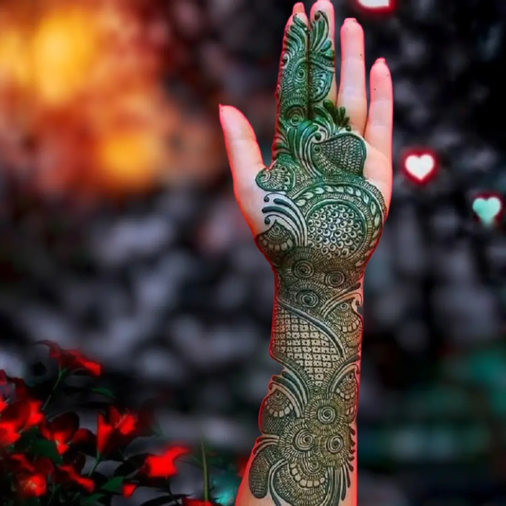 153+ Simple Flower Mehndi Design For Wedding Season