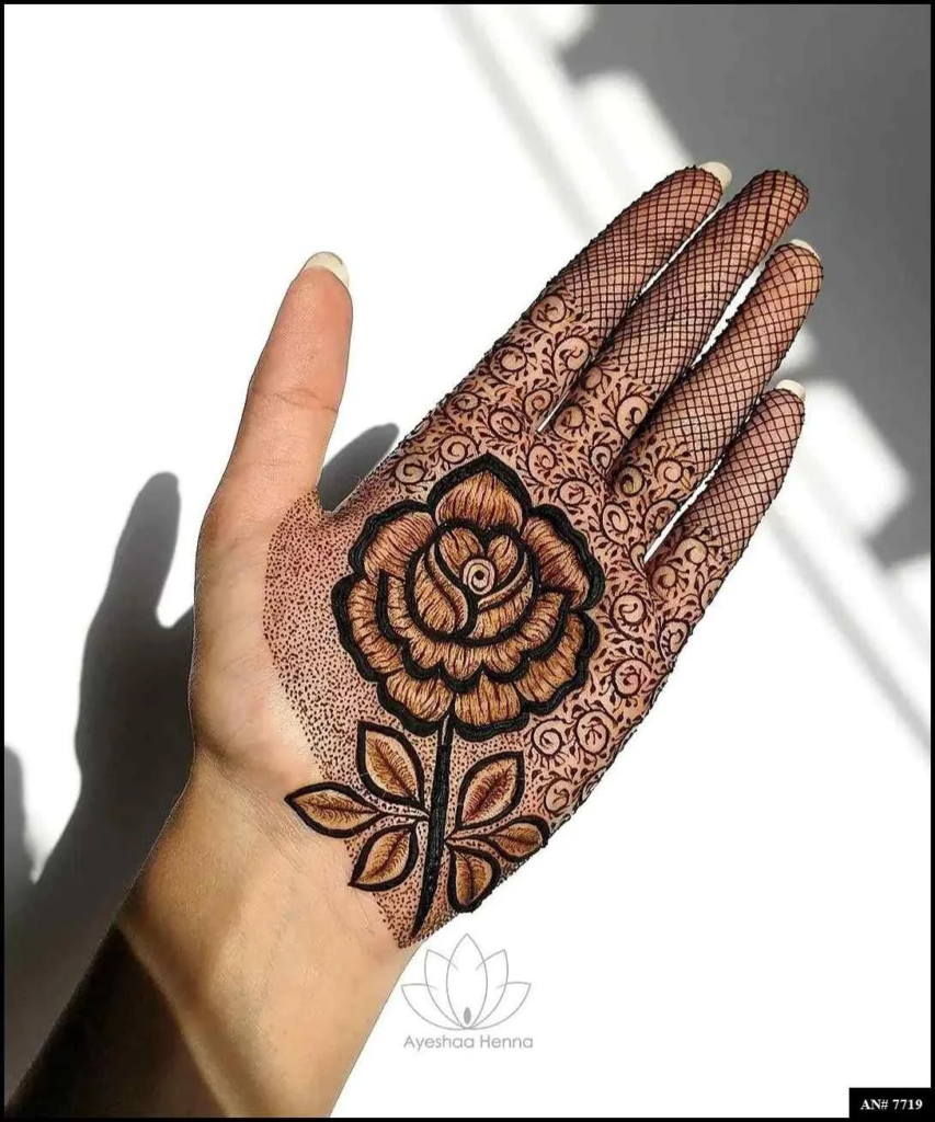 153+ Simple Flower Mehndi Design For Wedding Season