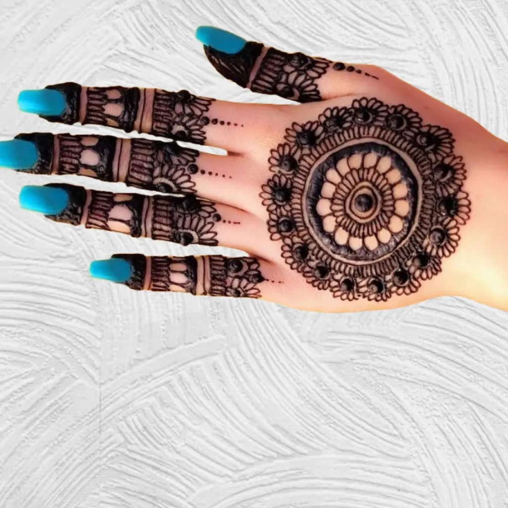 153+ Simple Flower Mehndi Design For Wedding Season