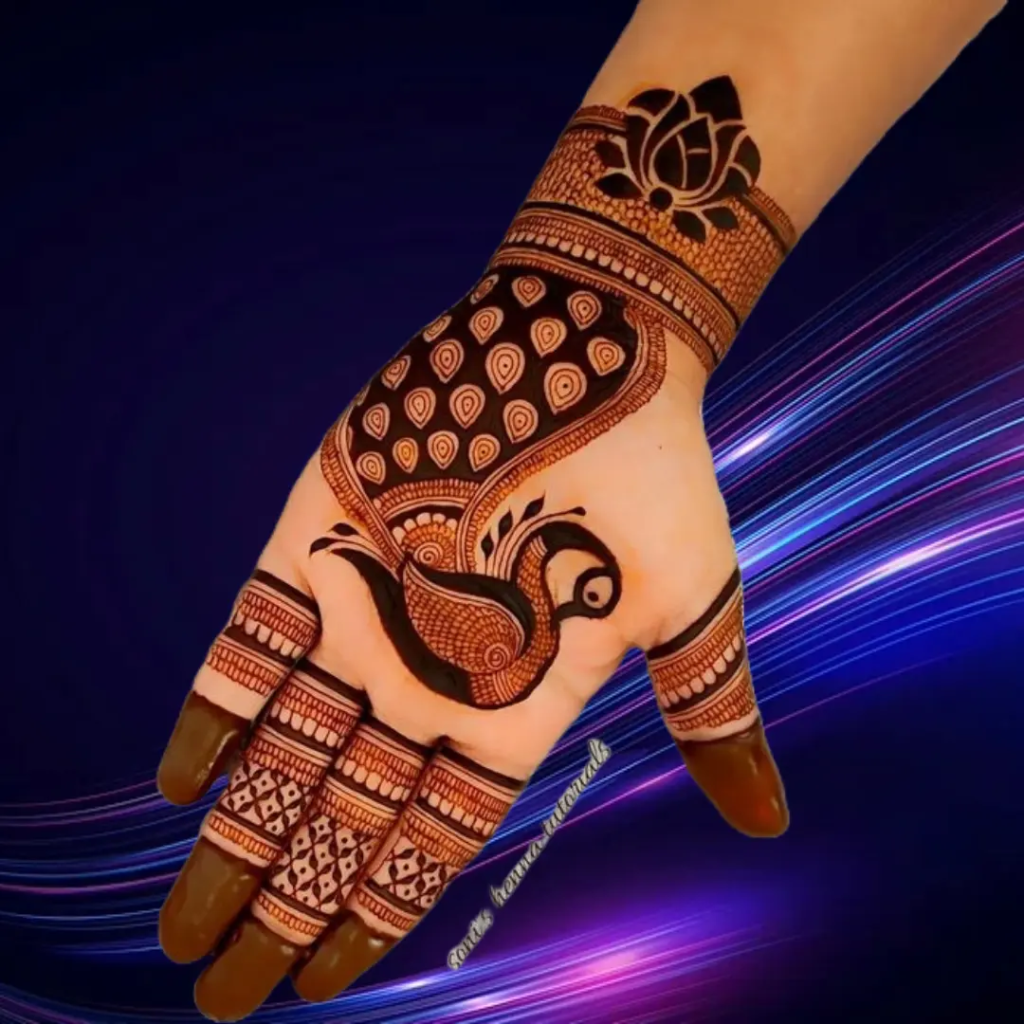 153+ Simple Flower Mehndi Design For Wedding Season