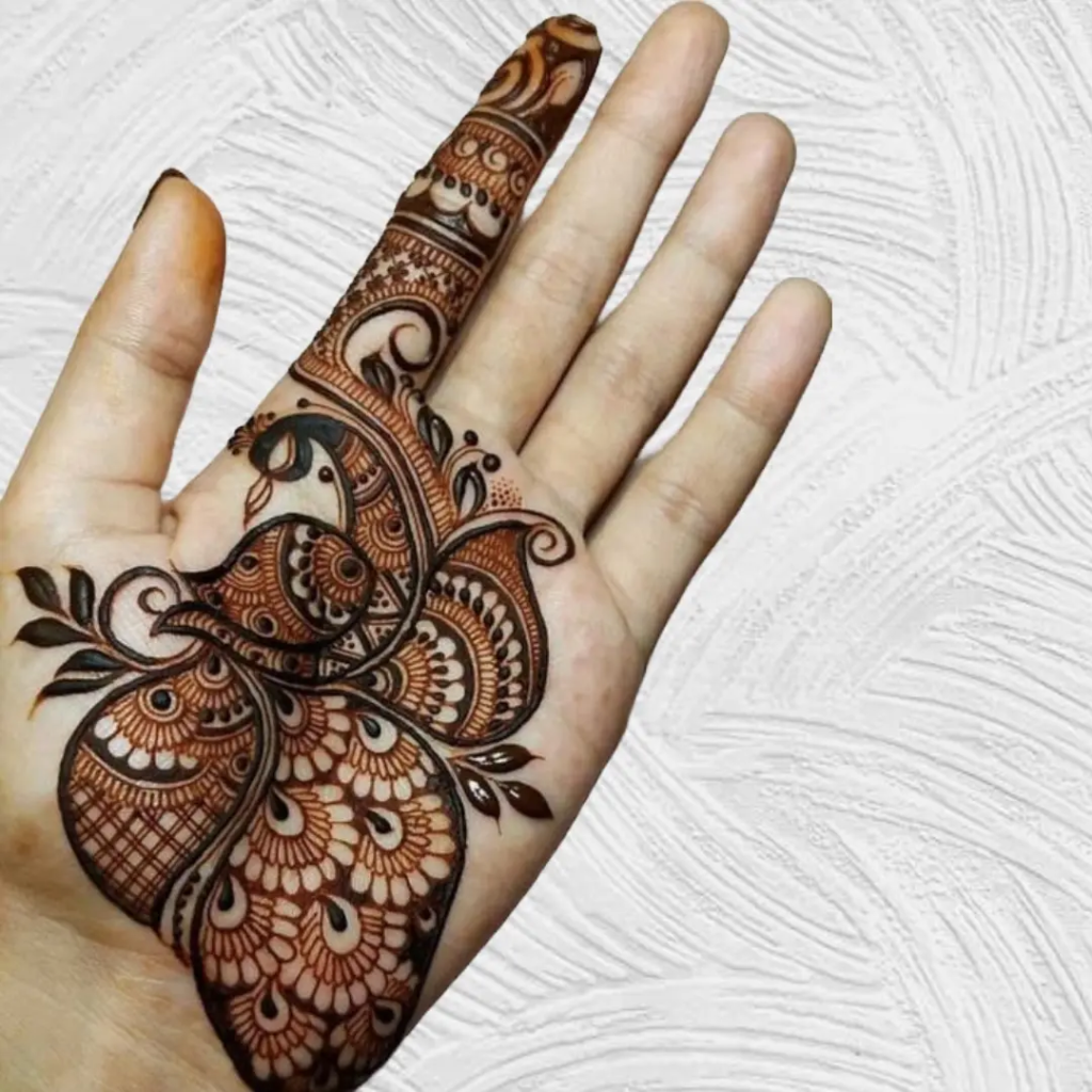 153+ Simple Flower Mehndi Design For Wedding Season