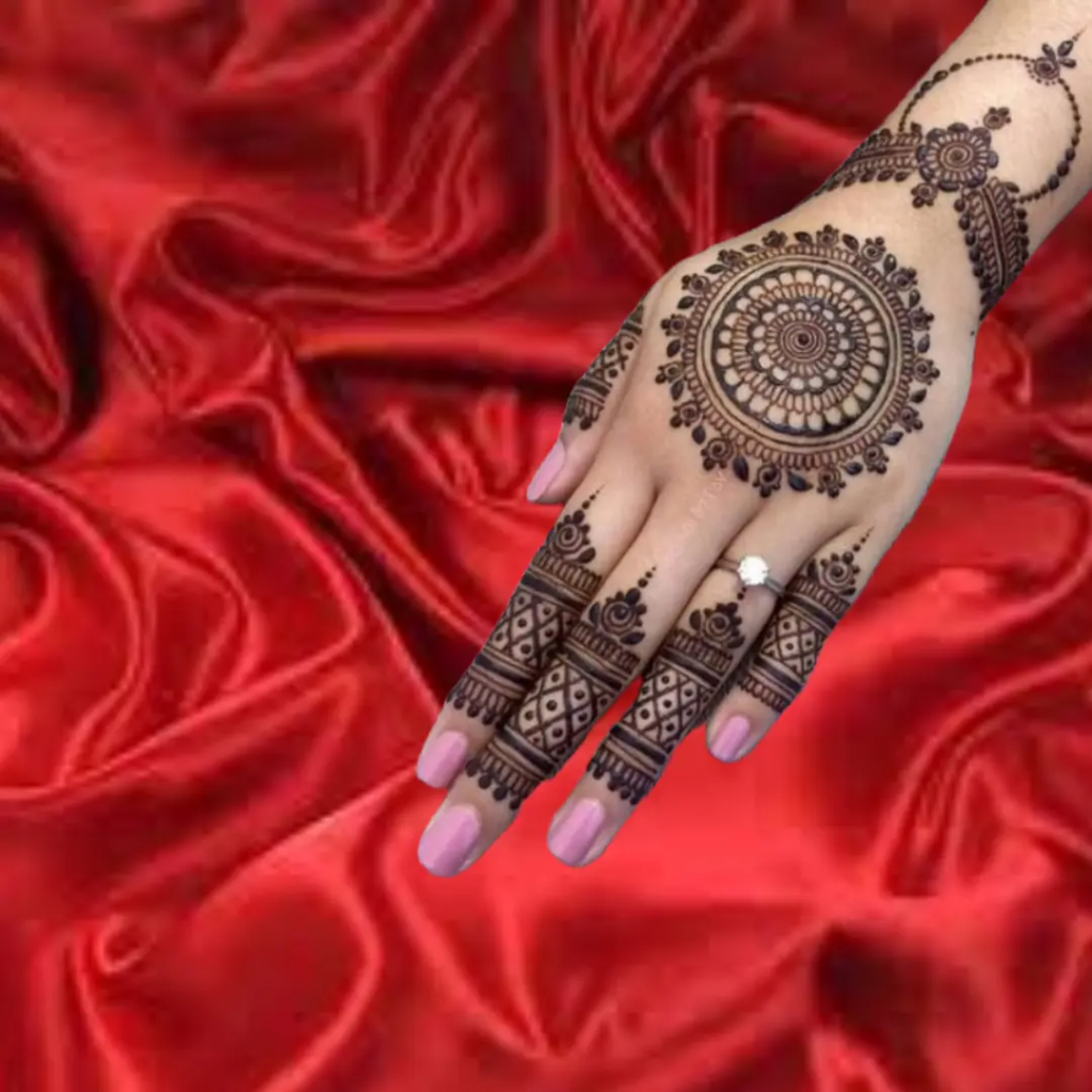 153+ Simple Flower Mehndi Design For Wedding Season