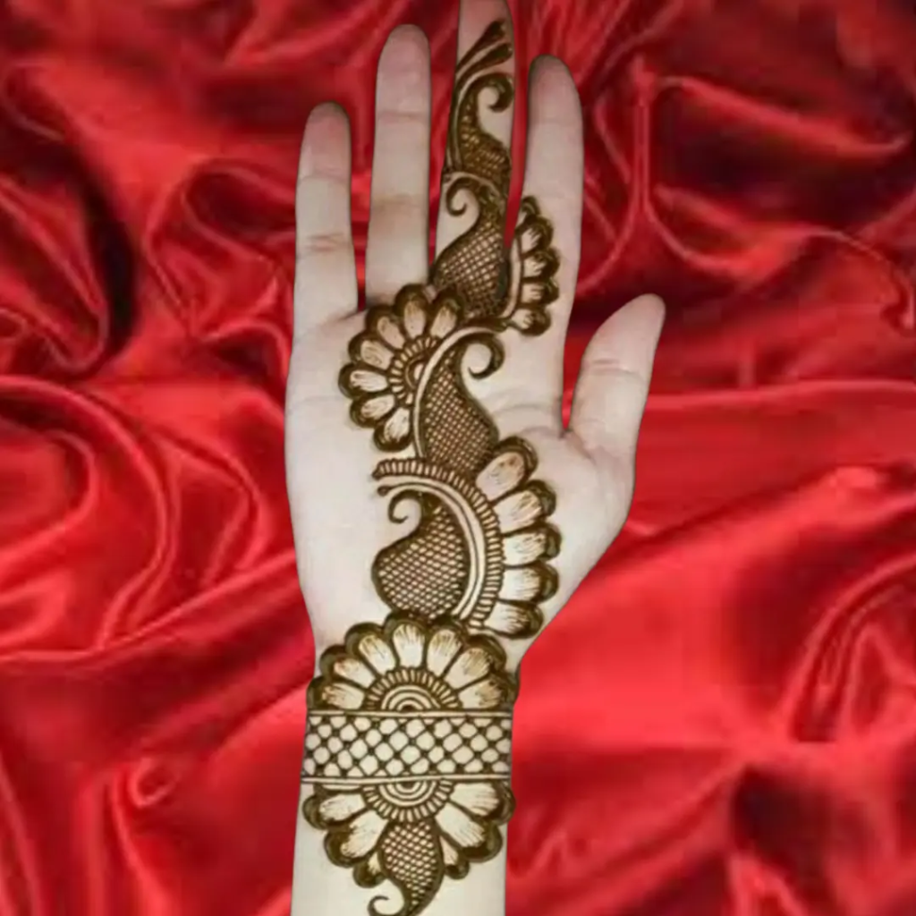 153+ Simple Flower Mehndi Design For Wedding Season