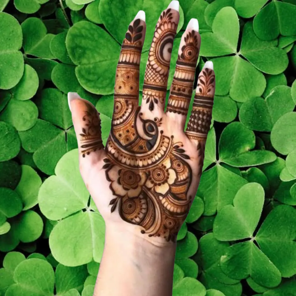 153+ Simple Flower Mehndi Design For Wedding Season