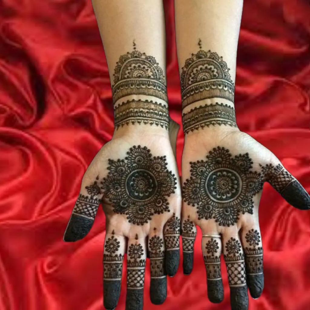 153+ Simple Flower Mehndi Design For Wedding Season