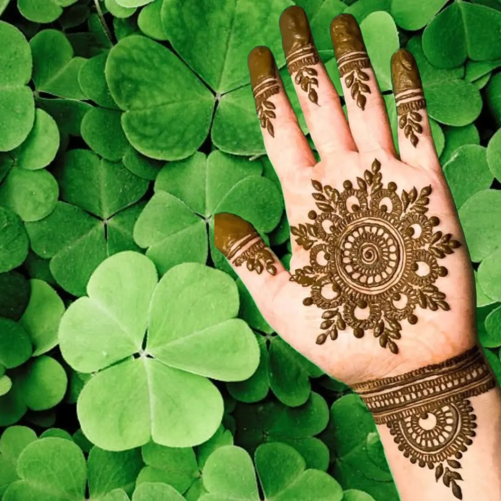 153+ Simple Flower Mehndi Design For Wedding Season