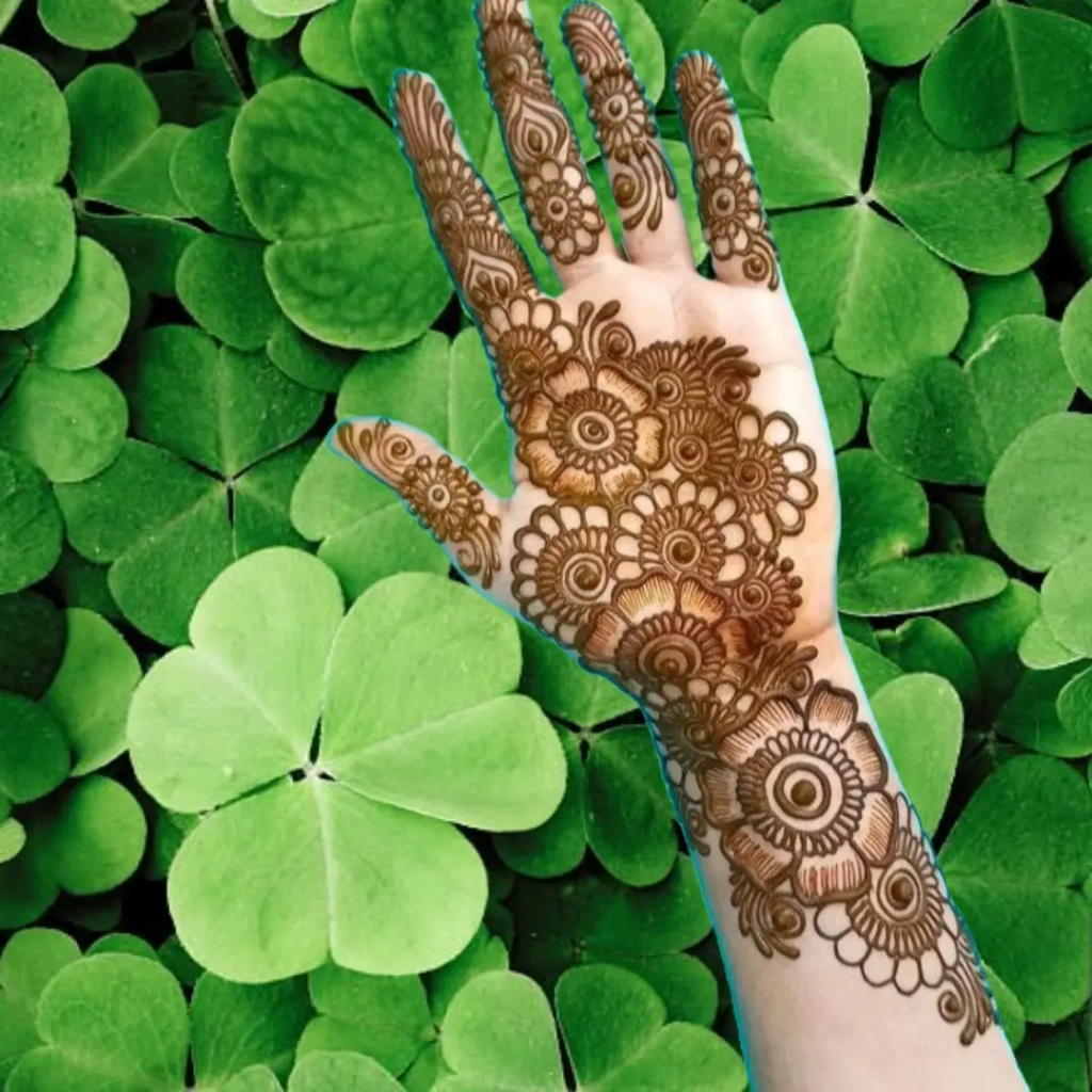 153+ Simple Flower Mehndi Design For Wedding Season