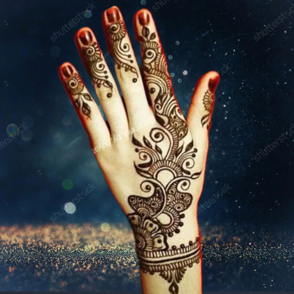 153+ Simple Flower Mehndi Design For Wedding Season