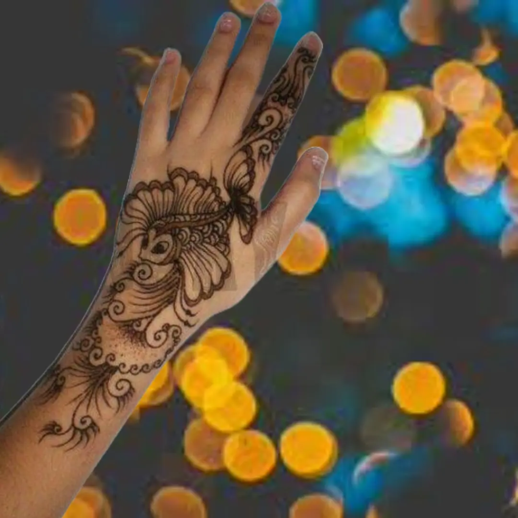 153+ Simple Flower Mehndi Design For Wedding Season