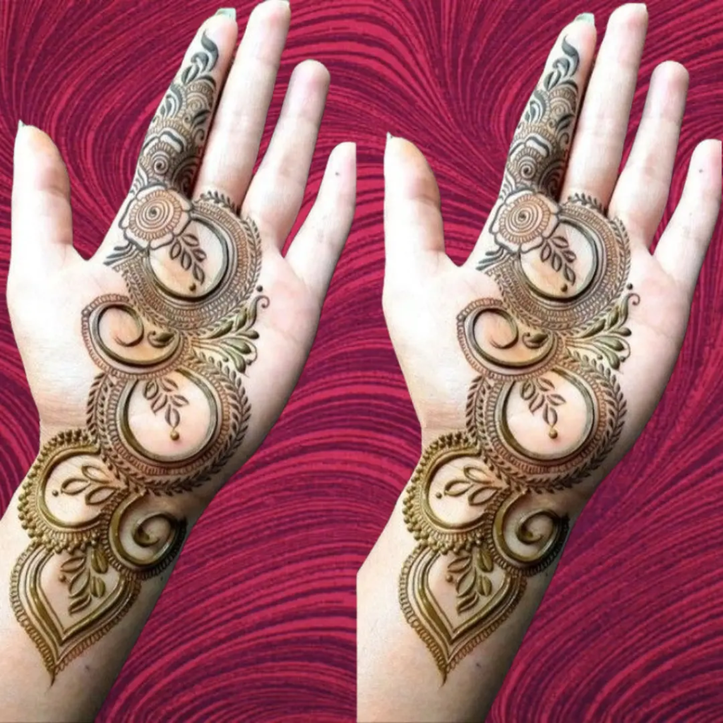 153+ Simple Flower Mehndi Design For Wedding Season