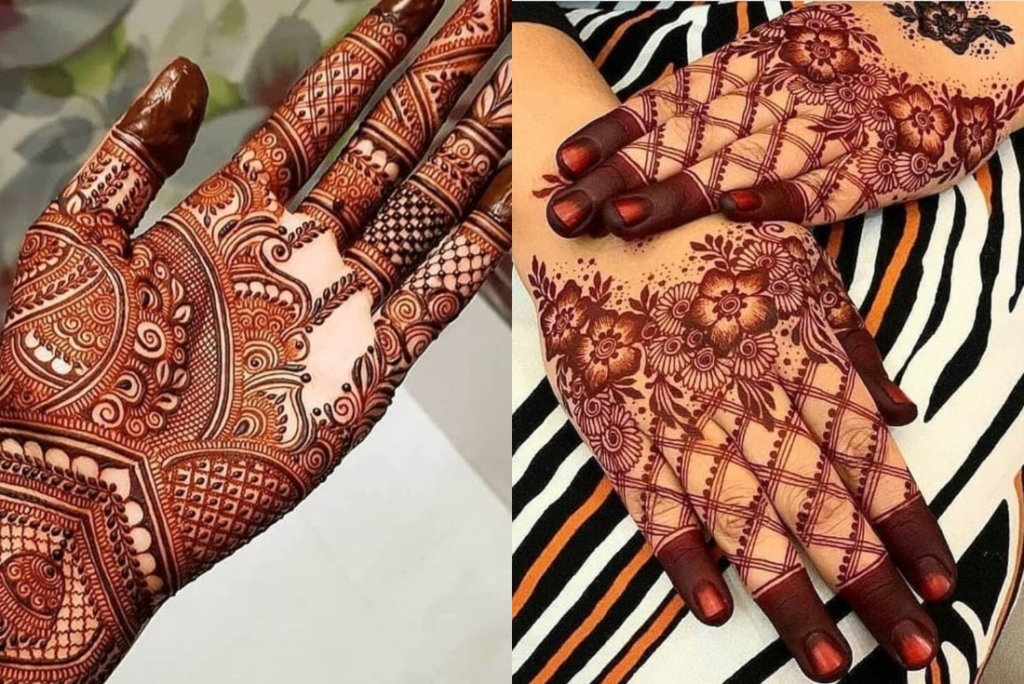 253+ simple mehndi design photo