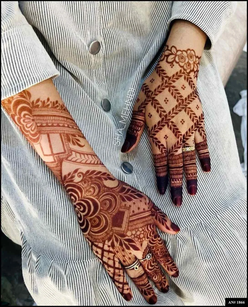 253+ simple mehndi design photo