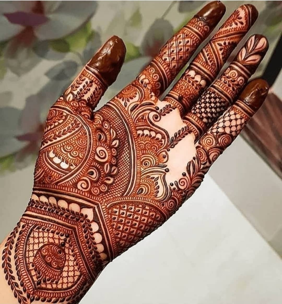 253+ simple mehndi design photo