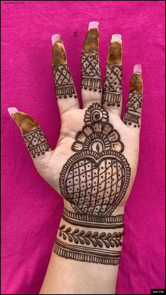 253+ simple mehndi design photo