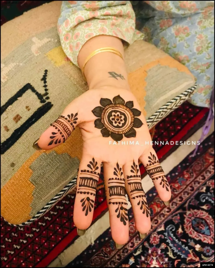 253+ simple mehndi design photo