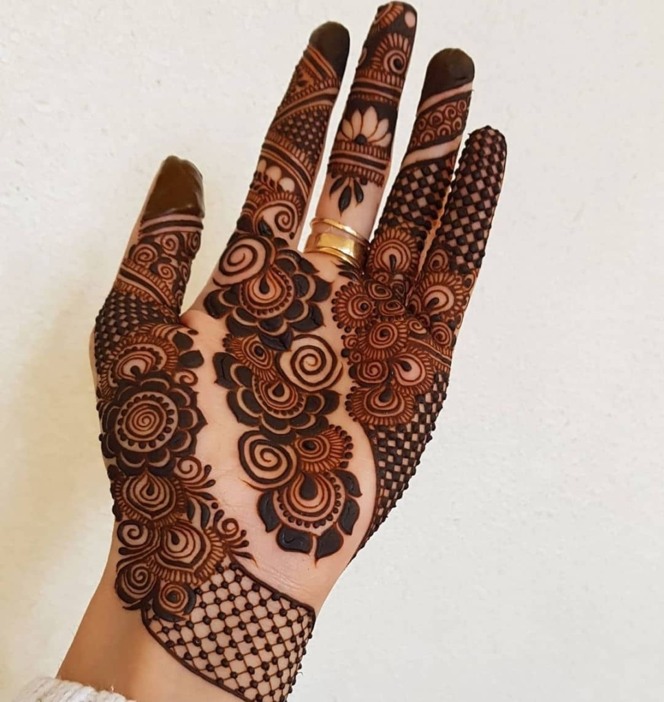 253+ simple mehndi design photo